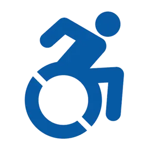 Logo de l'accessibilité numérique